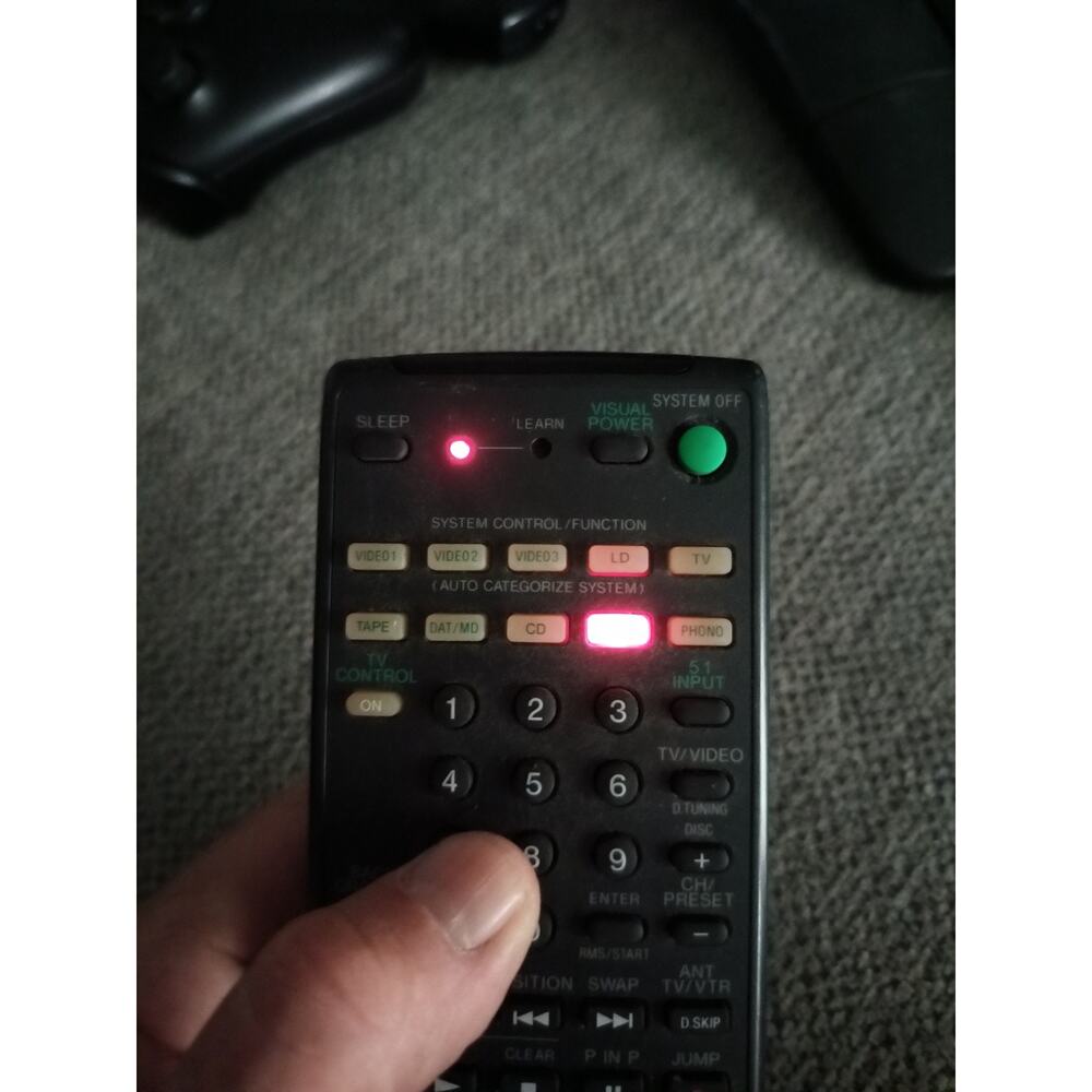 Sony RM-P501 AV Receiver System Commander Remote Control Programmable OEM Tested - Picture 2 of 7